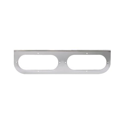 Grand General 81440 Chrome L-Shaped Mounting Bracket with 2-Oval Hole for Standard Oval Lights - color: Chrome, style: 2 Oval Holes
