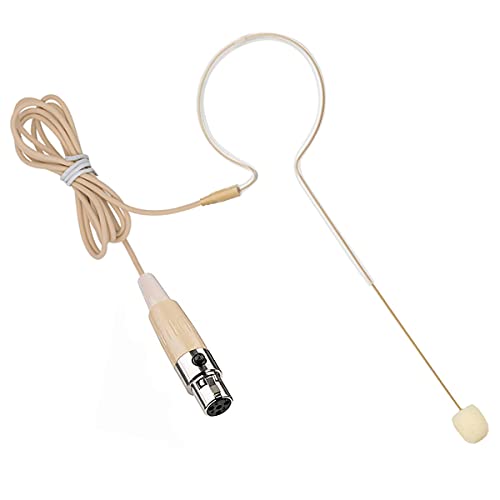 Headset Single Earhook Microphone Compatible with Shure Bodypack
