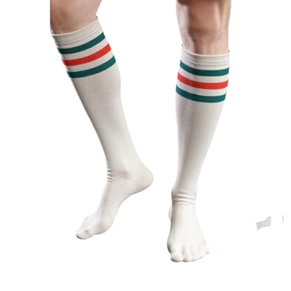 COUVER Jackie Moon Semi Pro Halloween Costume Accessories Set | Retro 70s Basketball Outfit, Whole Set - color: One Tube Socks Only