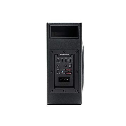 Rockford Fosgate Punch P300-8P Amplified 8" Subwoofer in Enclosure | All-in-One, Single Sub, Ported Slim Design for Truck / Small Car, Powered by an Internal 300-Watt Amplifier
