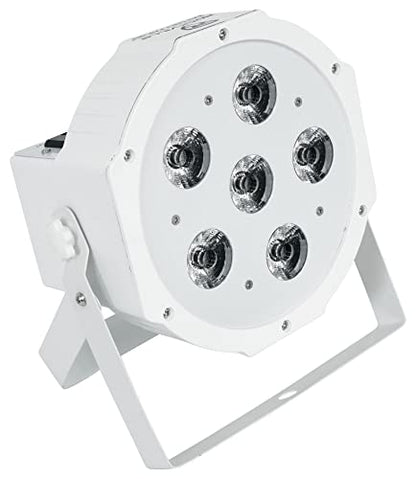 Rockville Battery PAR 6RF White RGBWA+UV Wash Light Pair with RLB90 Bag | Up to 15-Hour Rechargeable Battery, 6x 6W LEDs, Wireless DMX, XLR In/Out, RF Remotes, Sound Activated, 3-Items