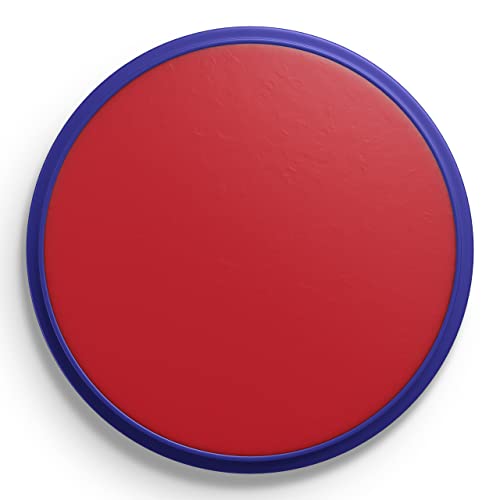 Snazaroo Classic Face and Body Paint, 18.8g Pot, Bright Red | Non-Toxic Hypoallergenic, Safe, Washable, Face & Body Paint for Halloween, Cosplay Costumes, Dress Up, Parties and Festivals - color: Bright Red, style: 18.8g (0.66-oz) Pot