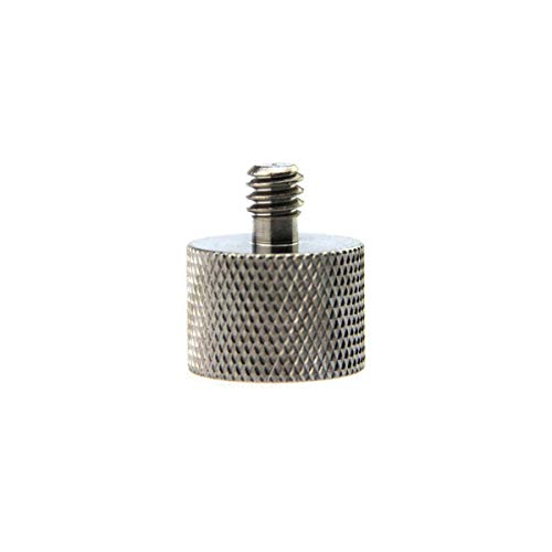 CAMVATE 1/4-20 Male to 5/8-27 Female Microphone Stand Mount for Camera Stud - size: Small