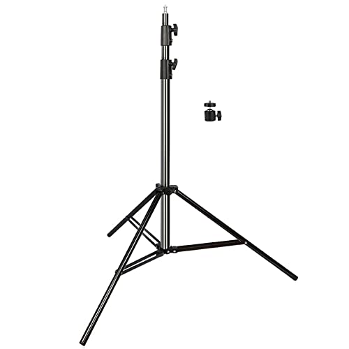 Photography Light Stand 9.33 Ft/ 2.8M Heavy Duty Aluminum Light Tripod Stand Photography Photo Studio Lighting Stand for Photography Studio, Umbrella, Backdrop, LED Panel, Speedlite Flashes, Reflector - size: Light Stand KT1
