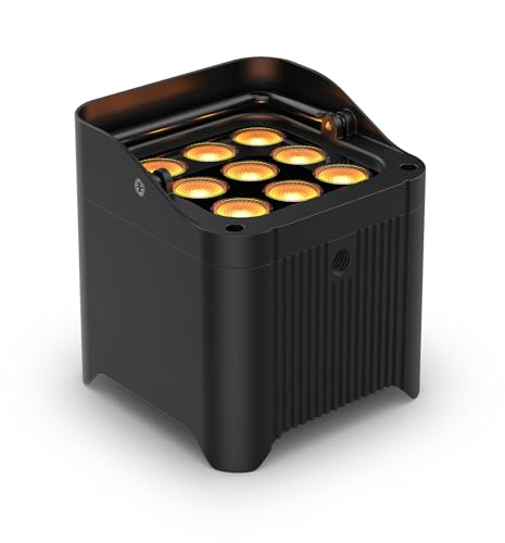 Audiosavings Bundle: (2) Chauvet DJ Freedom Par Q9 RGBA LED Wireless DMX Battery Par Can Wash Up-Light