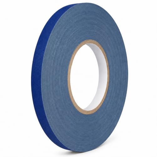 GGR Supplies CGT-80 Gaffers Stage Tape, Dark Blue, 1/2 in x 60 yd, 1-Pack | 12 Mil Low-Gloss Cloth, Clean Removal from Most Surfaces, Water and Abrasion Resistant, Cable Management, Film, Photography - color: Dark Blue, size: 1/2 in. (Pack of 1)