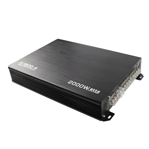 Car Power Amplifier 4-Channel Amplifier Stereo Audio Amp 12V (4 Channel - 13 inch) - style: 4 Channel - 13 inch