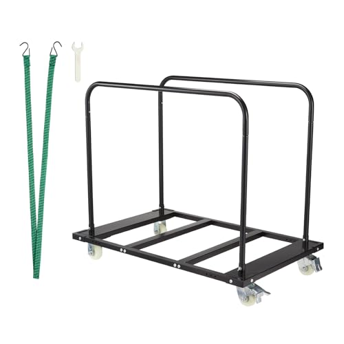 GarveeTech Folding Table Cart, 1500 LBS Heavy Duty Drywall Cart