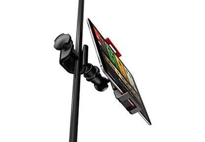 IK Multimedia iKlip 3 Tablet Holder for mic Stands, fits iPad and Android Tablets Between 7" to 12.9" with an Adjustable 360° Swivel and Soft-Touch fit - style: Stand mount