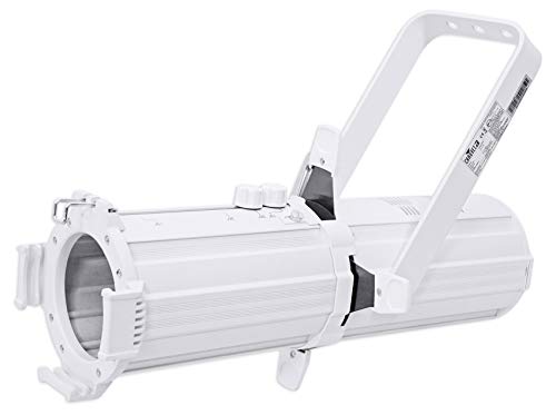 Audiosavings Bundle: Chauvet DJ EVE E-50Z Ellipsoidal Warm White D-Fi LED GOBO Spot Light Bundle with Rockville R720L Fog Machine, RDX3M25 25 Ft DMX Cable, Chauvet DJ CLP-15N Lighting Clamp (4 Items)