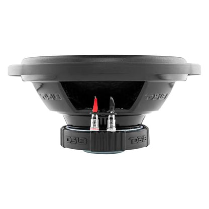 DS18 SLC-12S Subwoofer in Black - 12-Inch Speaker, 500W Max Power, 250W RMS Power, Aluminum 4 Layer Voice Coil, Black Steel Frame, SVC, 4 Ohm Impedance, Ferrite Magnet (1 Speaker) - style: 12 inch