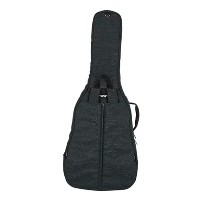Gator Cases Transit Series Lightweight Jumbo Acoustic Guitar Gig Bag with Backpack Straps and Rubberized Base, Charcoal Black Exterior (GT-JUMBO-BLK) - color: Charcoal, style: Jumbo Acoustic Guitar