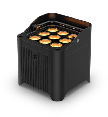Audiosavings Bundle: (2) Chauvet DJ Freedom Par Q9 RGBA LED Wireless DMX Battery Par Can Wash Up-Light