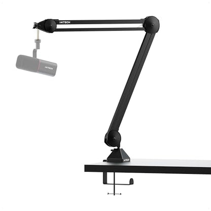 IXTECH Microphone Boom Arm Stand, Heavy Duty Adjustable Mic Stand with Cable Ties, Desk Mount Arm Stand for Gaming Streaming Podcasting. - color: MI06 MEDIUM