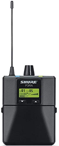 Shure PSM300 P3TRA215TWP Pro Wireless In-Ear Personal Monitor System with SE215-CL Earphones, Twinpack - J13 Band - size: Twinpack, style: J13 Band (566-590 MHz)