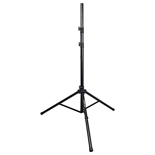 Sound Town DJ Lighting Stand-Adjustable Height, 11.5 ft Tall with Truss, Portable Lighting Truss System and T-Bars (STLS-001) - color: Black, size: 10.3ft