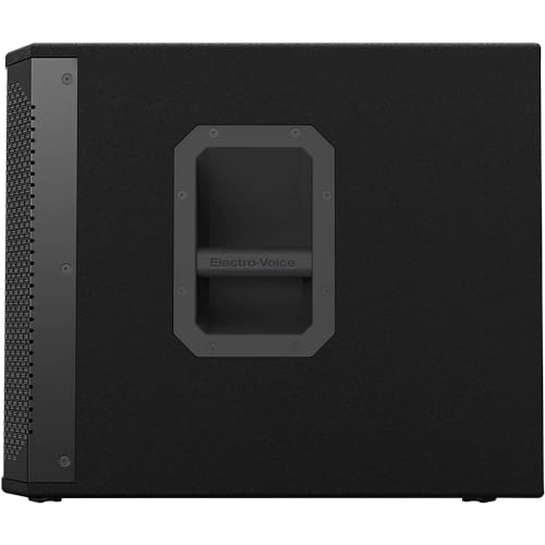 Electro-Voice EKX-15SP Powered 15" Subwoofer with US Power Cord Bundle Padded Cover with EV Logo for EKX-15S/15SP
