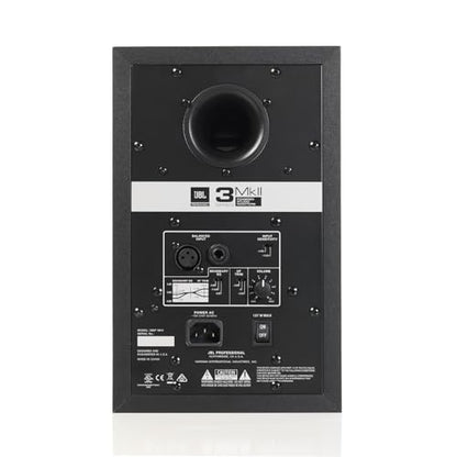 JBL Professional 305PMkII 5-Inch 2-Way Powered, Active Monitor Speaker for Near Field Music Production, Studio Monitor, Desktop Computer, Hi-Fi Audio. Sold Individually, Black - style: 305P single