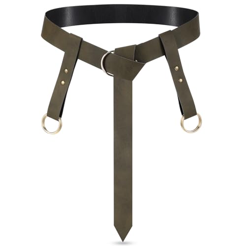 Skirt Hikes Belt for Women Renaissance - color: Dark Green