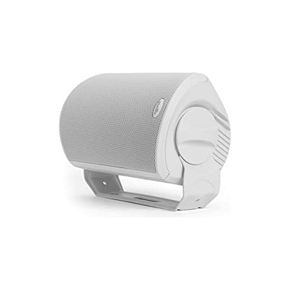 Polk Audio Atrium 4 Outdoor Speakers, Powerful Bass (Pair, White) - color: White, size: 2 Speakers, style: Atrium 4