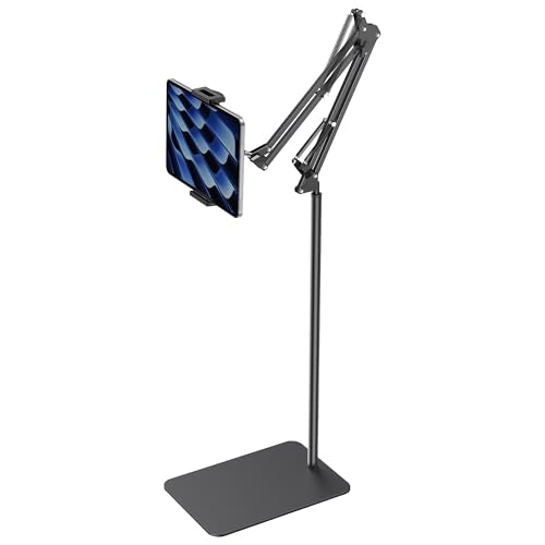 InnoGear Tablet Floor Stand, iPad Holder for Bed Phone Stand Tablet Mount