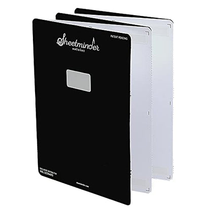 Soloist (5-Pack) - Printed Sheet Music Organizer/No Page Turning, Windproof on Music Stand, No Plastic Sleeves, Easily Mark Fingering/Perfect for Students, Teachers, Bands, Performers