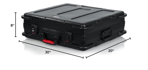 Gator Cases Molded Flight Case for Mixers up to 20" x 30" x 8" with TSA Approved Locking Latch; (GTSA-MIX203008) - size: 20"x30"x8"