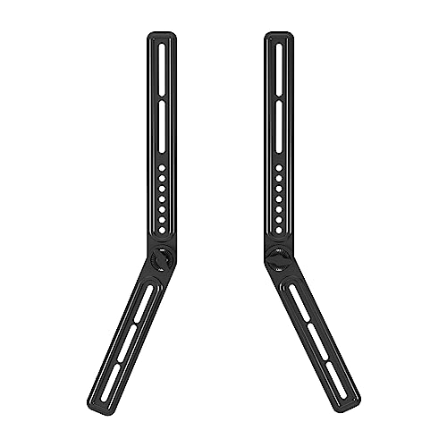 XINLEI Universal Sound Bar Mounts Fits Most 23 to 65 Inch TVs Soundbar TV Mount Bracket Above or Under TV, up to 22 lbs SBR302 - color: SBR302