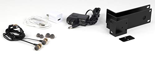 VocoPro IEM-DIGITAL-12 - Professional Digital Stereo/True Dual Mono In-Ear Monitor, Black