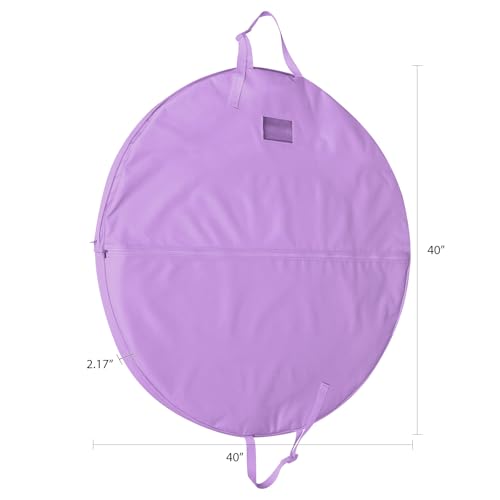 Univivi 40 Inch Kids Tutu Garment Bag, Dance Costume Storage Bag, Purple - color: Purple, size: 40 Inch