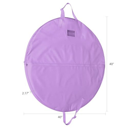 Univivi 40 Inch Kids Tutu Garment Bag, Dance Costume Storage Bag, Purple - color: Purple, size: 40 Inch