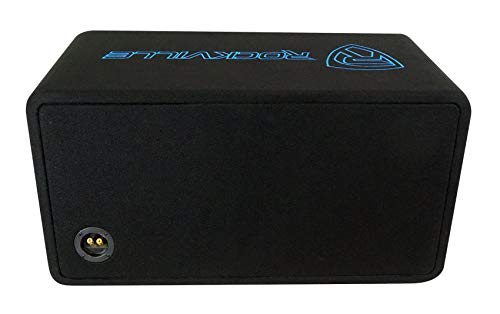 Rockville DK512 Package Dual 12" K5 Car Subwoofer Enclosure with dB12 Amp | 2800W Peak, 700W RMS, 2 Ohm Impedance, 50 Oz Magnet, Cast Iron Basket, 8 Volt Preamp Circuitry, Polypropylene Dustcap