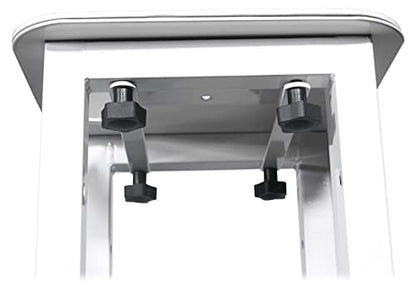Rockville RTP32W White Totem Moving Head Light Stand with Scrims and Bags - color: white