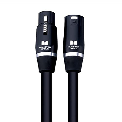 Monster Cable Prolink Studio Pro 2000 XLR Microphone Cable, 50 Foot Balanced Mic Cable, Gold XLR Male to Female Connectors, Multi-Gauge Wire Network Studio Cable - size: 50 Ft.