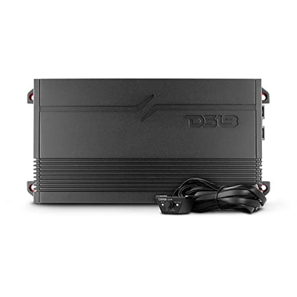 DS18 G1800.1D Car Audio Amplifier 1-Channel Class D Monoblock 1800 Watts - Remote BASS Knob Included - Easy Installation - Compact and Powerful Design - style: 1800 Watts Monoblock