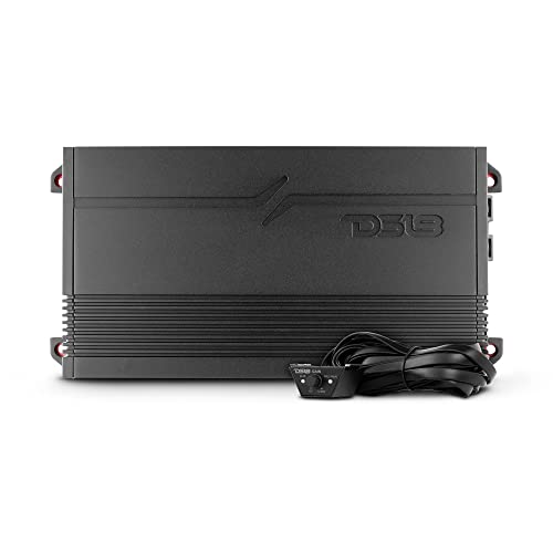 DS18 G1800.1D Car Audio Amplifier 1-Channel Class D Monoblock 1800 Watts - Remote BASS Knob Included - Easy Installation - Compact and Powerful Design - style: 1800 Watts Monoblock