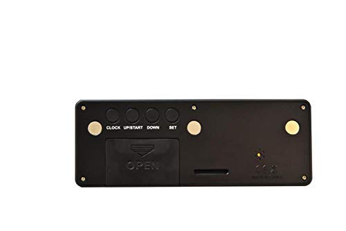 Digital 999 Days Countdown Timer Display time for Retirement Vacation Exam Wedding lab Kitchen Project Meeting(2C Batteries Included)/Black - color: Black