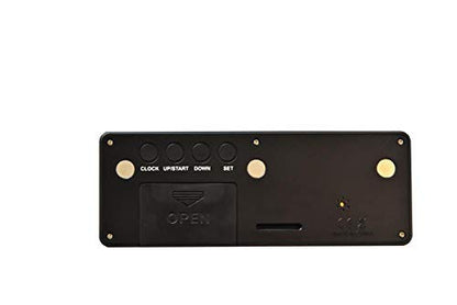 Digital 999 Days Countdown Timer Display time for Retirement Vacation Exam Wedding lab Kitchen Project Meeting(2C Batteries Included)/Black - color: Black