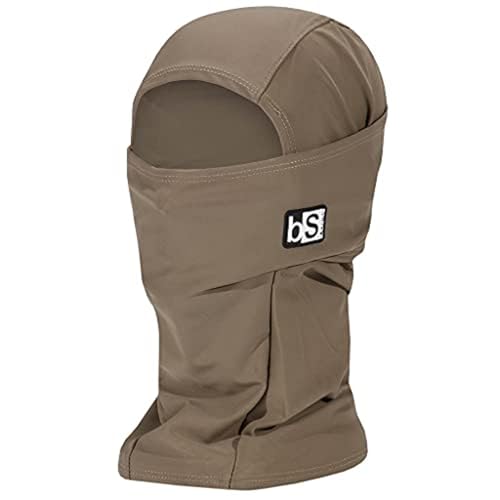 BLACKSTRAP Hood Balaclava Face Mask – Cold Weather Ski Mask, Breathable, Moisture-Wicking, and Helmet-Compatible - color: Cappuccino