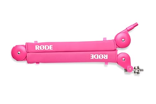 RØDE PSA1+ Professional Studio Arm with Spring Damping and Cable Management (Pink) | Key details: Studio Arm with Spring Damping and Cable Management (Pink) - color: Pink, style: PSA1+