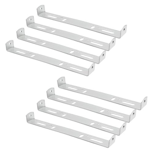 KUMGROT 4 Set Light Fixture Mounting Bracket for Ceiling Lights Plate Wall | 5.83 Inch Universal Lamp Crossbar Hardware Set with Screws,for Home Office Chandelier Replacement Parts - size: 148mm