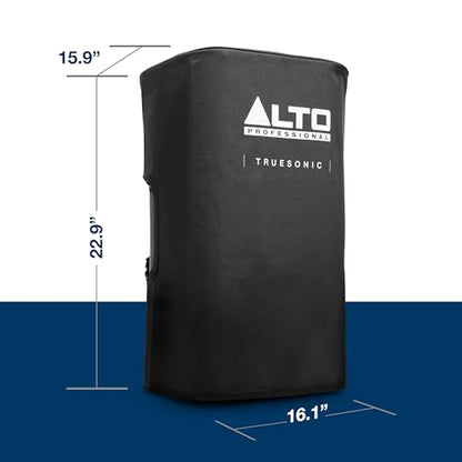 Alto Professional TS410 - 2000W 10" Powered PA Speaker with 3 Channel Mixer, Bluetooth Streaming, Wireless Loudspeaker linking, DSP and Alto App(black) Bundle