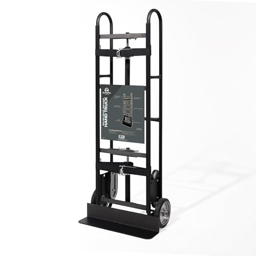 Olympia Tools 800LB Auto-Recoil Appliance Hand Truck - Moving Hand Truck with Easy-to-use Belt Tightener for Transport Large/Bulky Appliances Refrigerator Dolly - Heavy-Duty Furniture Dolly Trolley - size: 800 LB Auto-Recoil Appliance Hand Truck