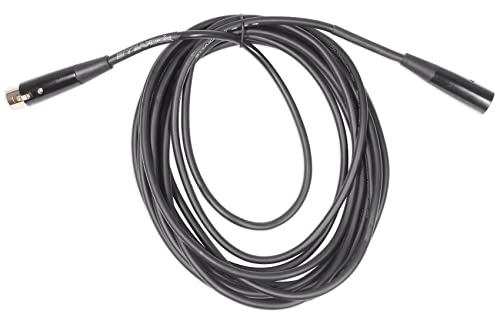 Audiosavings Bundle: (1) Mackie Thrash212 12 1300W Powered Active DJ PA Speaker Thrash 212 Bundle with (1) Rockville RCXFM20E-B 20 Foot Female to Male XLR Mic Cable Black 100% Copper (2 Item)