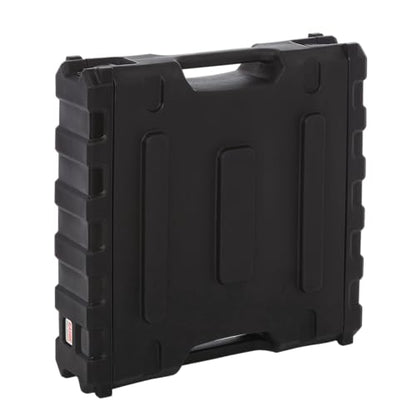Gator Cases Pro Series 2U Rack Case with Standard 19" Depth, Roto Molded Made in USA (G-PRO-2U-19) | Made in the USA Molded Hard Shell Front & Rear Threaded Rack Rails Side Carry Handles - size: 2U Rack Space, style: Standard - 19" Deep