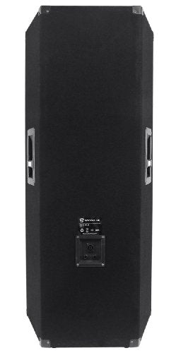 Rockville RSG15.24 Dual 15" 3-Way 4-Ohm Passive DJ/Pro Audio Speaker - style: Dual 15" - 4 Ohm