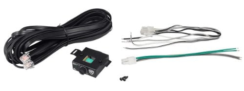 Rockville RVB8.1A 8" Powered Car Subwoofer Enclosure with RWK10 Wire Kit | 300W Peak / 200W RMS, Class AB, RCA/High-Level Inputs, 30Hz-150Hz LPF, Bass Knob, RWK10 10 AWG Kit, 40A ATC Fuse, 2-Items