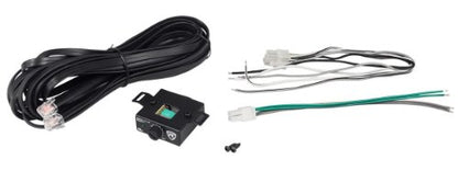 Rockville RVB8.1A 8" Powered Car Subwoofer Enclosure with RWK10 Wire Kit | 300W Peak / 200W RMS, Class AB, RCA/High-Level Inputs, 30Hz-150Hz LPF, Bass Knob, RWK10 10 AWG Kit, 40A ATC Fuse, 2-Items