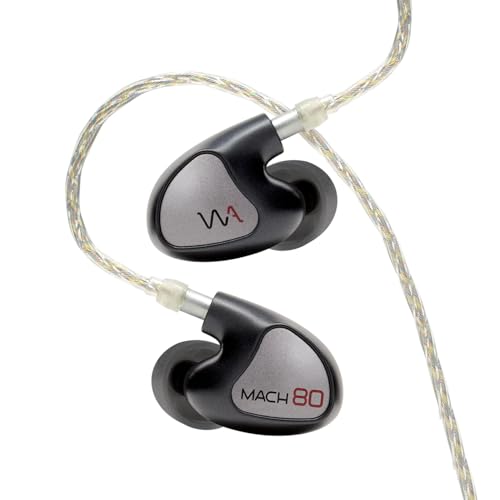 Westone Audio - Mach 80 Universal IEM Wired Earbuds - 8 Balanced Armature Professional Musician in Ear Monitor Earphones with Linum® ESTRON ULTRABaX™ T2 Cable - style: 8 Drivers