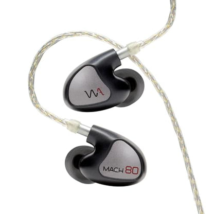 Westone Audio - Mach 80 Universal IEM Wired Earbuds - 8 Balanced Armature Professional Musician in Ear Monitor Earphones with Linum® ESTRON ULTRABaX™ T2 Cable - style: 8 Drivers
